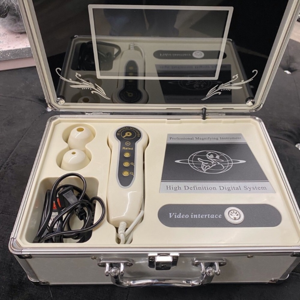 NWOT Scalp hair camera, trichology complete self contained case salon studio